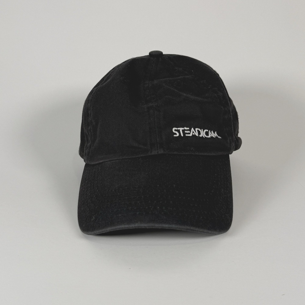 STEADICAM Baseball Cap One Size Black Adjustable Camera Operator Tiffen Film TV